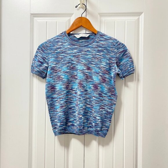 Vintage St. Michael by Marks & Spencer Knit Top Blue - Picture 1 of 10